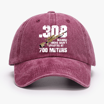 .308 Because Rocks Aren't Effective At 700 Meters Cap (Free Customization)