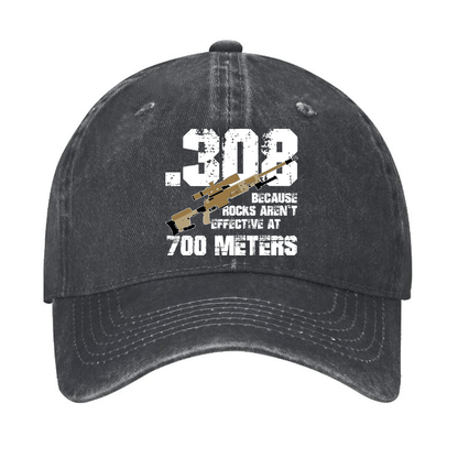 .308 Because Rocks Aren't Effective At 700 Meters Cap (Free Customization)