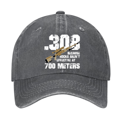 .308 Because Rocks Aren't Effective At 700 Meters Cap (Free Customization)
