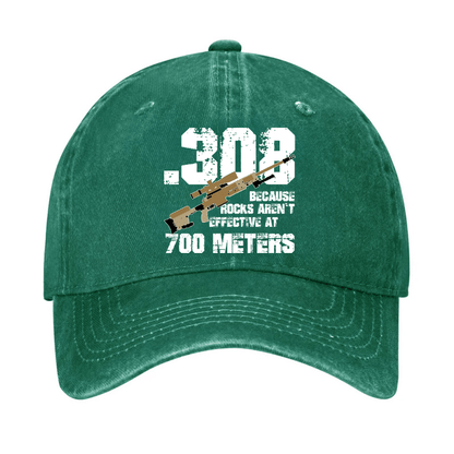 .308 Because Rocks Aren't Effective At 700 Meters Cap (Free Customization)